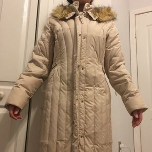 Long Faux fur Winter jacket